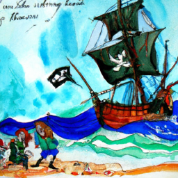 "Ye wee scallywags who sailed away from Gaza be off on a grand adventure, huntin' treasure and mischief!"