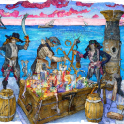 Arrr, matey! To shed yer bulk, feast on greens and sail the seas of exercise, or ye’ll be a hefty anchor!