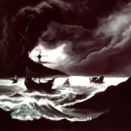 Arrr, Storm Eowyn be a scallywag, leavin' a third o' Ireland in darkness, like a ship without a lantern!