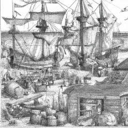 "Rich coastal cove, run by scallywags of migrant toil, blames blue flag's chains for their treasure woes, arrr!"