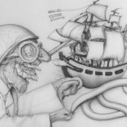 "Arrr, be them pesky lesions in the noggin causin’ madness, matey? Aye, 'tis a fine riddle indeed!"