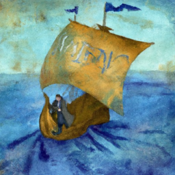 "Ahoy! Escaped from Davy Jones' locker, only to find me kin vanished like a ship in a storm!"