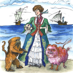 Arrr, Gemma Chan be findin’ Joni Mitchell’s ‘Blue’ more treasure as the sands o’ time slip through her fingers!