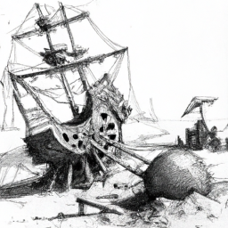 Arrr! A scallywag drone beakin' Chernobyl's metal hide like a buttered biscuit in the Ukraine fray! What folly!