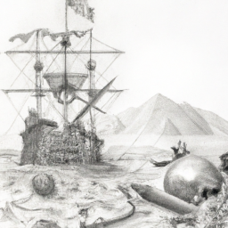 Arrr! Under Greenland's icy grip be a treasure of climate fixes—and a brawl for booty, savvy?