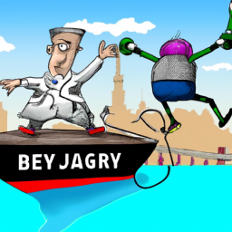 Arrr! Hungary be readyin’ to sail from the ICC as that scallywag Netanyahu drops anchor in Budapest!