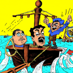 "Old Biden's matey sets sail fer the Cali throne, lookin' to plunder the governor's booty, arrr!"